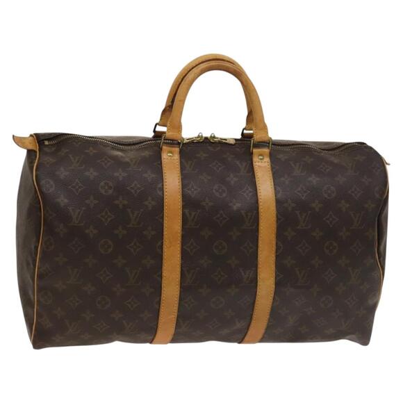LOUIS VUITTON Monogram Keepall 50 Boston Bag M41426 - Picture 1 of 16